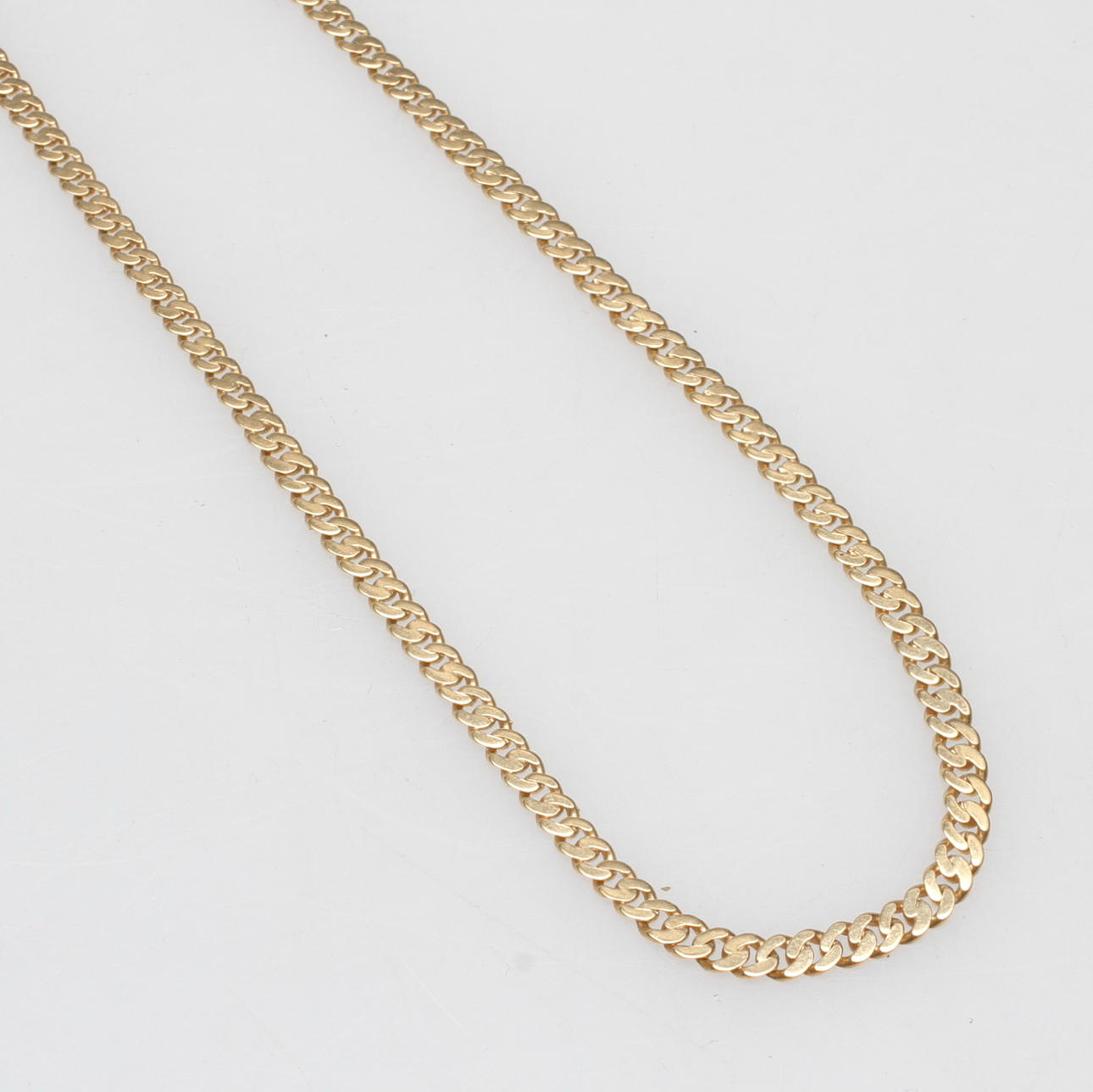 HALSKEDJA PANSAR, 18k guld, vikt ca 11,3 gr.