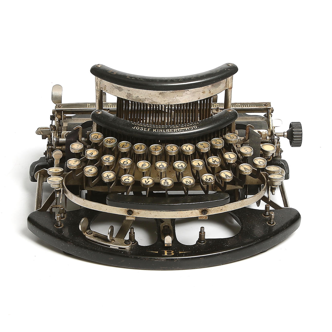SKRIVMASKIN, Imperial, Josef Kihlberg, Hjo. 1900-talets första hälft.