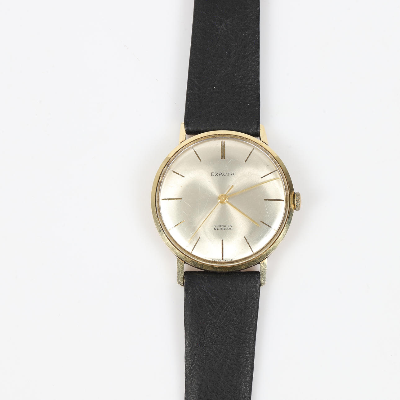 ARMBANDUHR, Exacta, 14 K Gold.