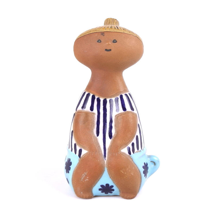 LISA LARSON. Figurin, "Lotta", stengods, Gustavsberg.