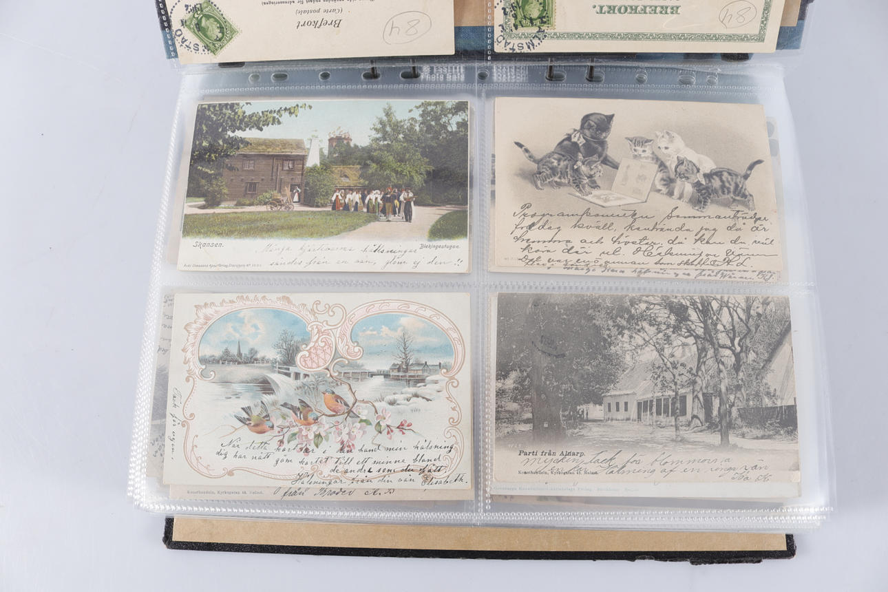 POSTKARTENALBUM, 1900.