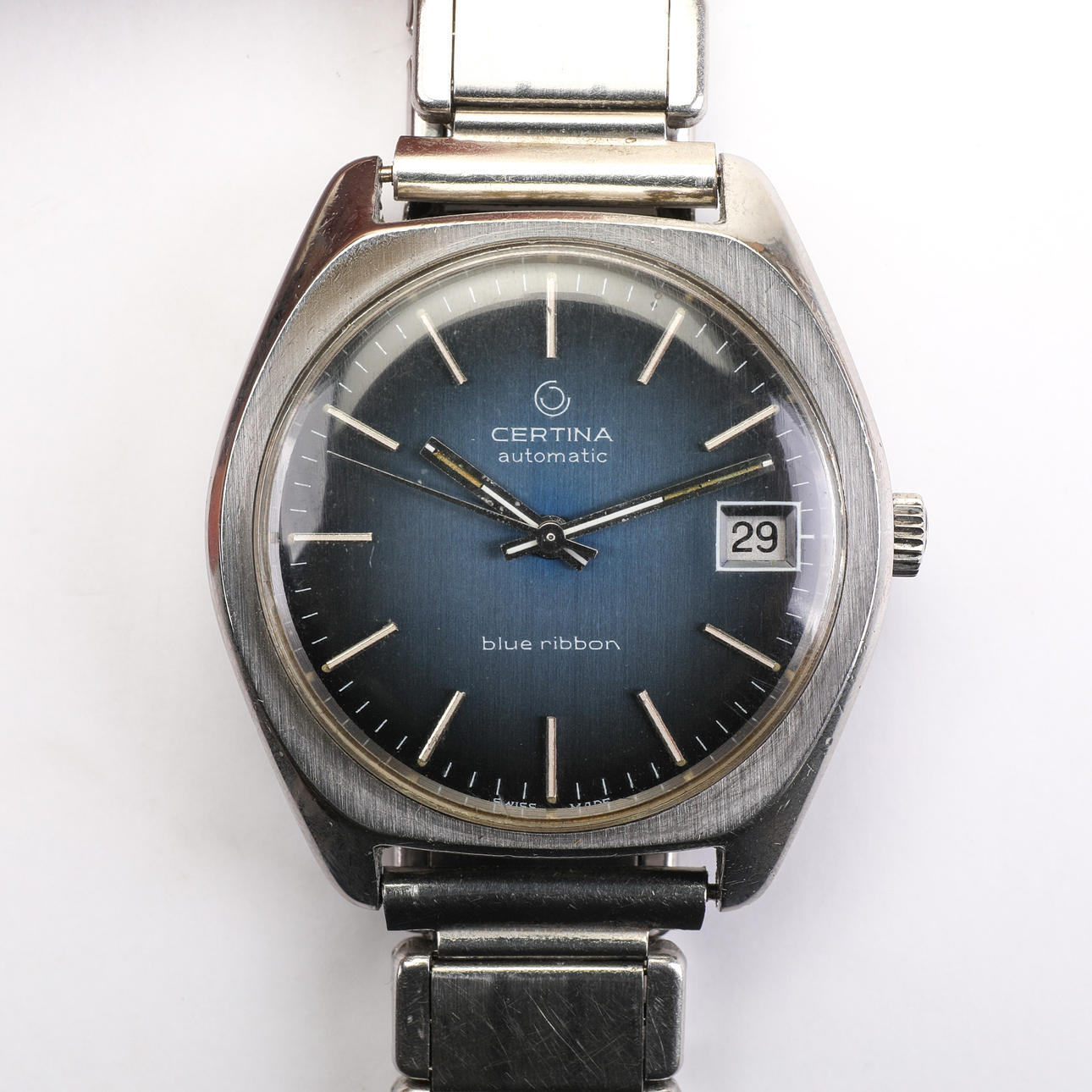 ARMBANDSUR, Certina, Blue ribbon, automatic, stål.