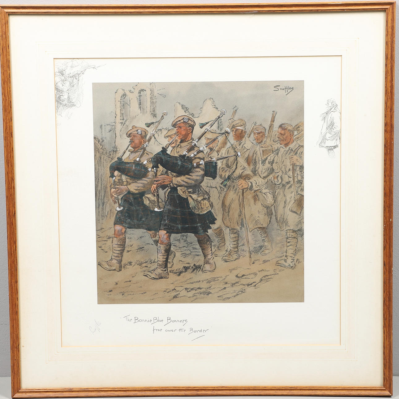 AFTER SNAFFLES (1884-1967). THE BONNIE BLUE BONNETS FRAE OWER THE BORDER.