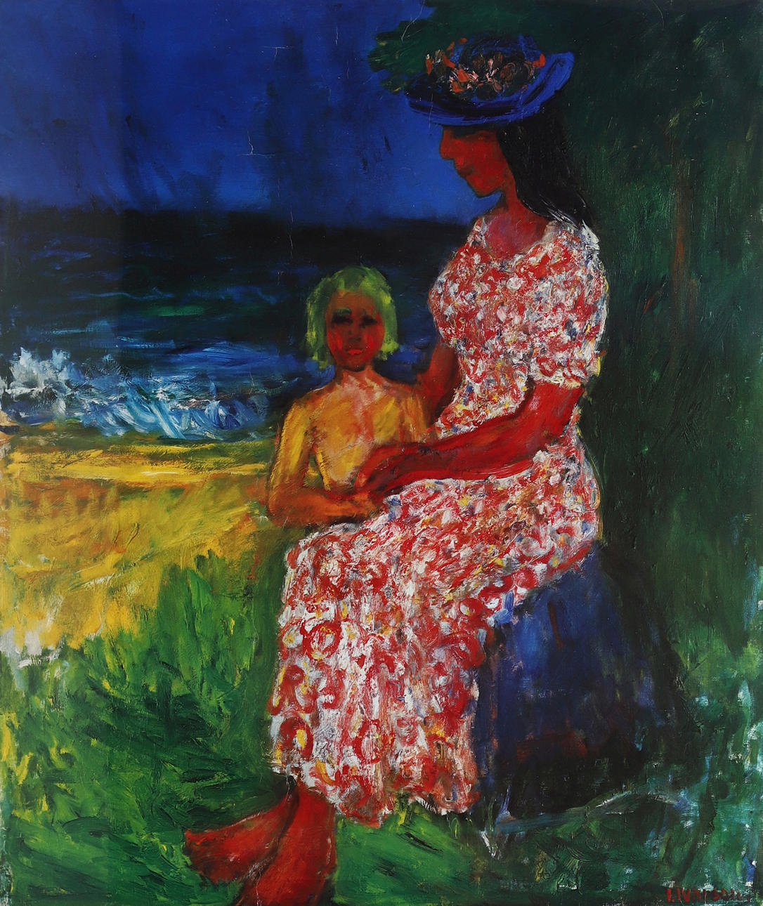 EXHIBITION POSTER, Ivan Ivarson, Gothenburg Art Museum.