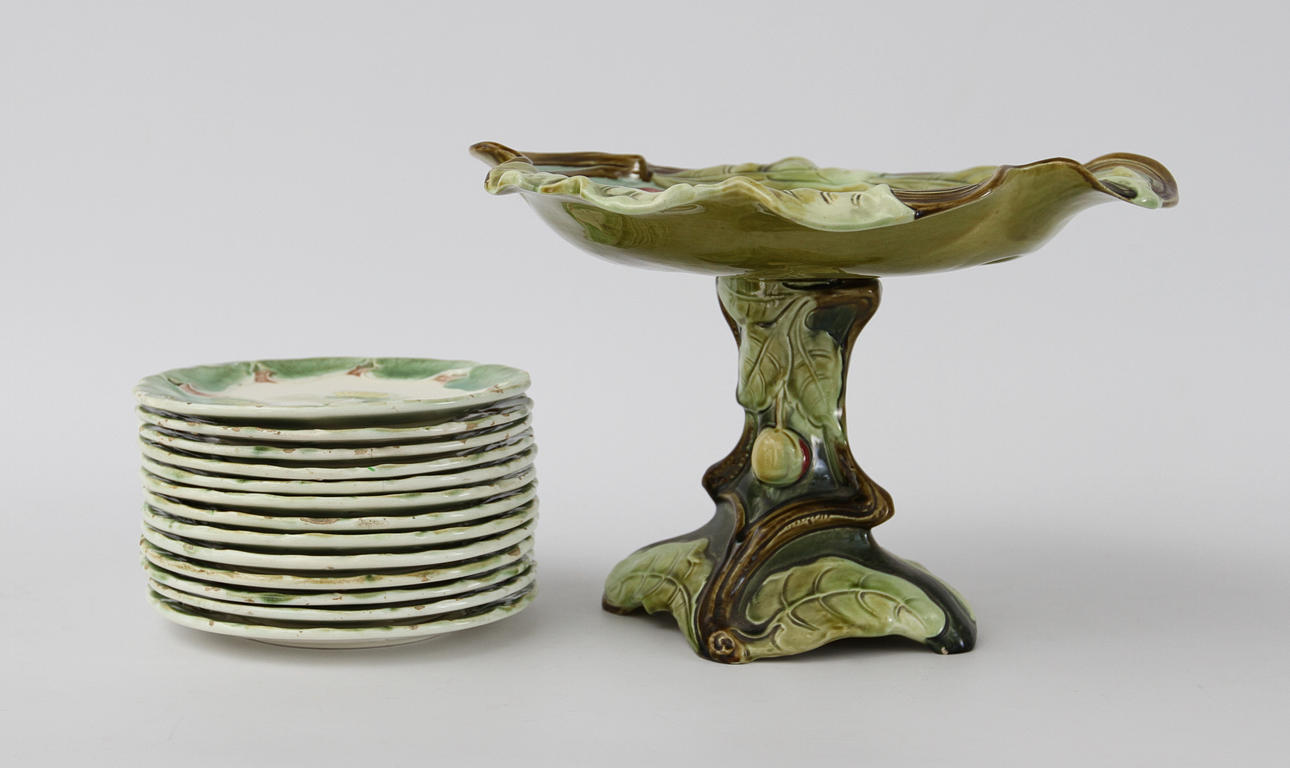 FAT på fot samt, ASSIETTER, jugend, 1900-talets första hälft.