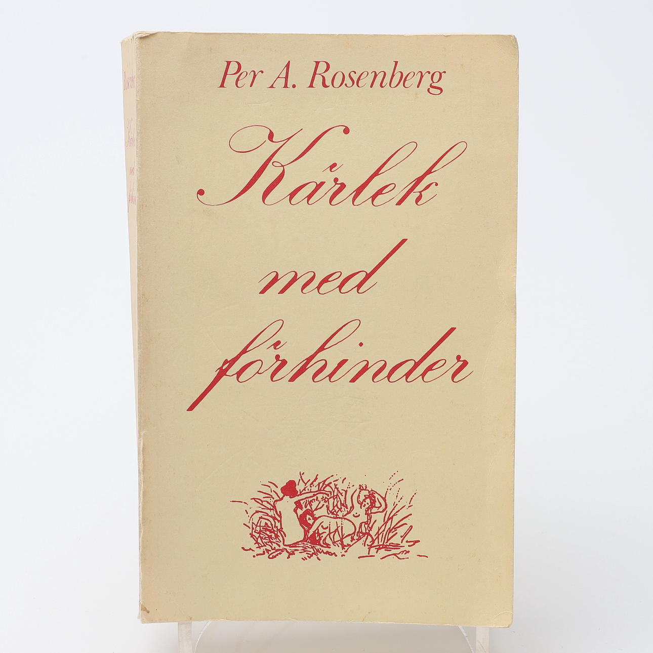 KAMOUFLERAD BOK (S. K. TARNSCHRIFT). KÄRLEK MED FÖRHINDER AV PER A ...