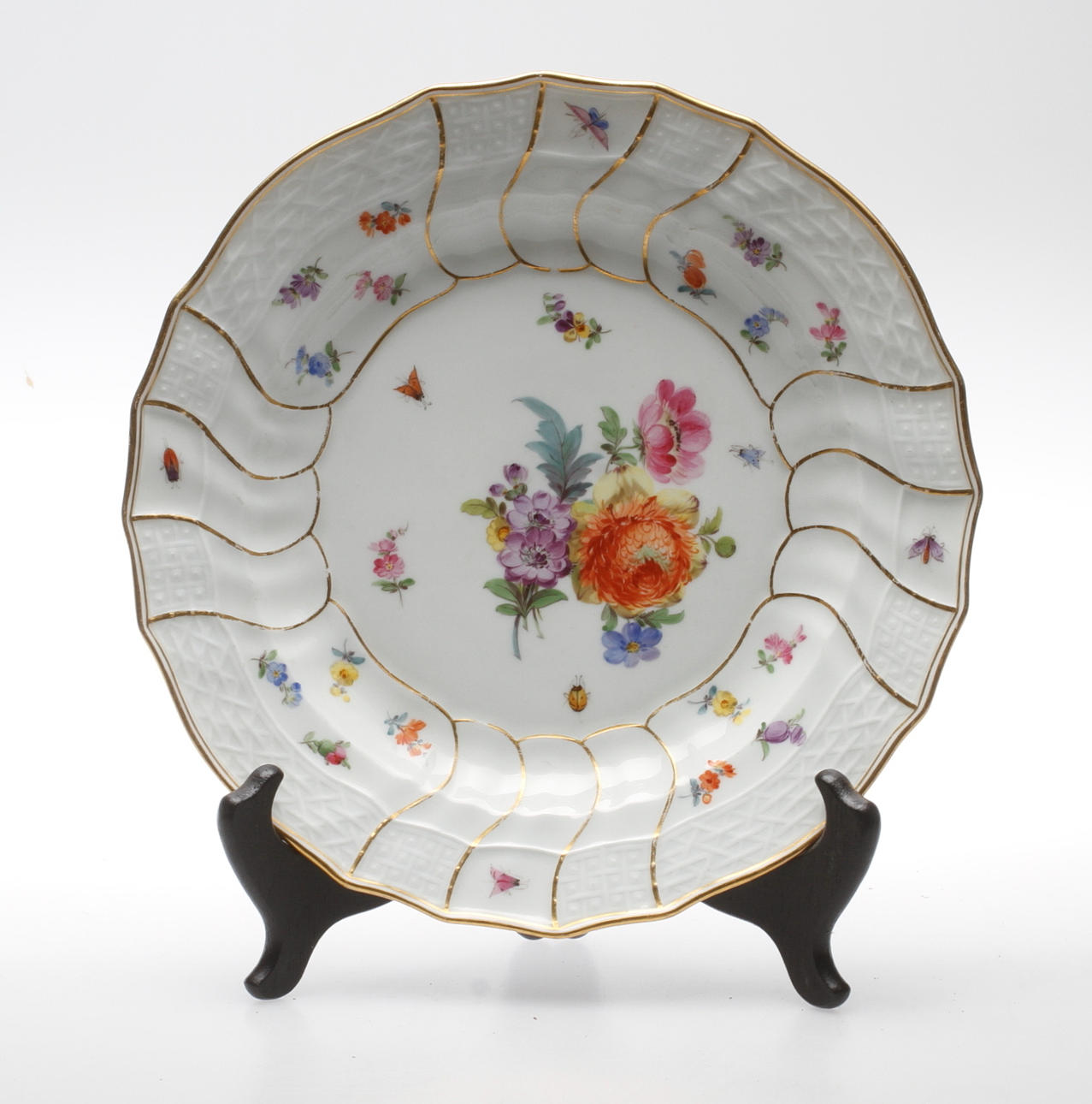 TALLRIK, porslin, Meissen, Tyskland, 1900-tal.