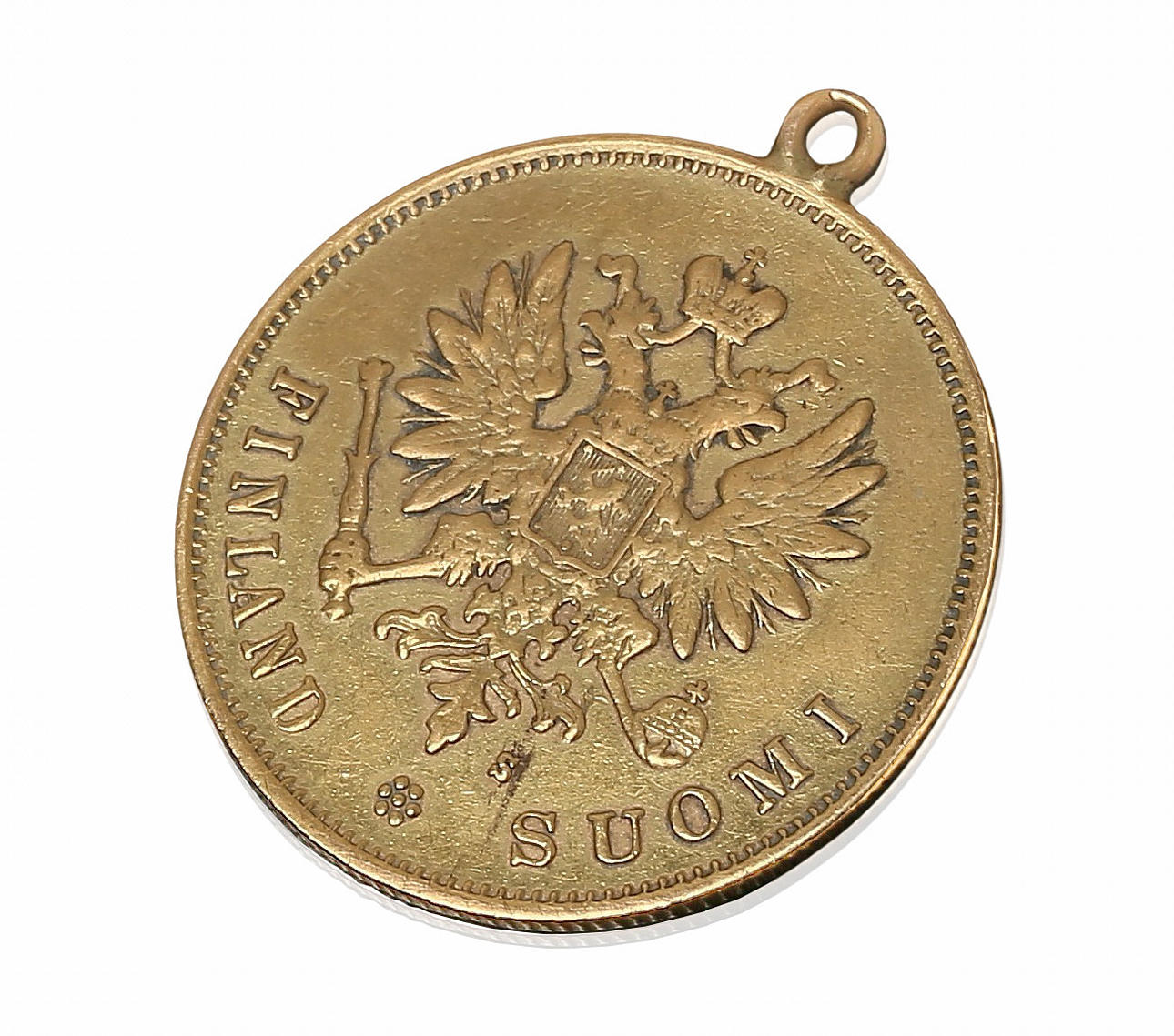 GULDMYNT, 10 Markkaa, Finland, 1882.