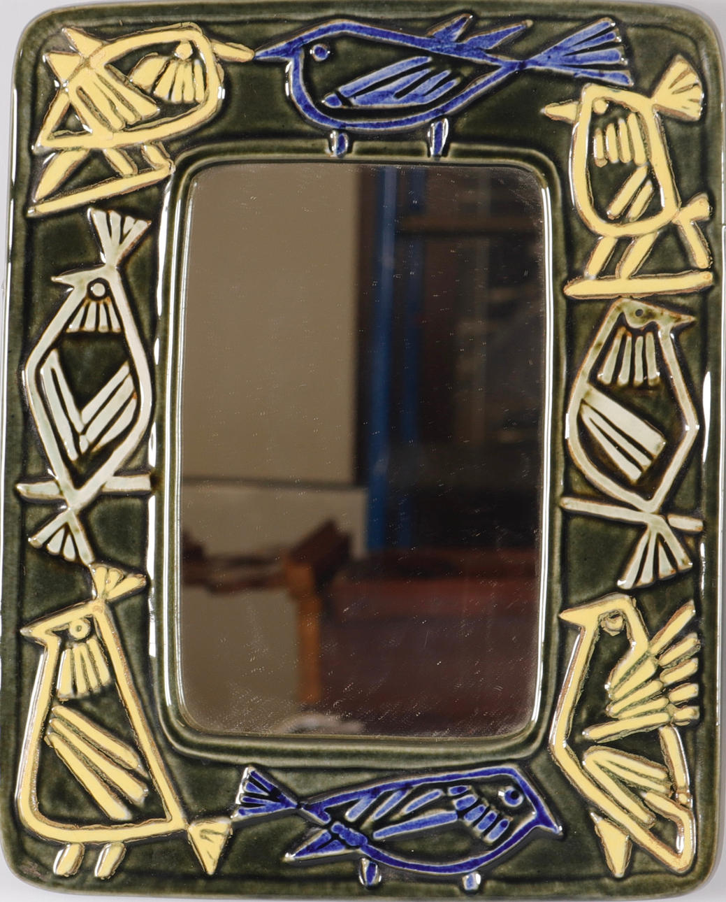 MIRROR, ceramics, Lisa Larson, Gustavsberg.