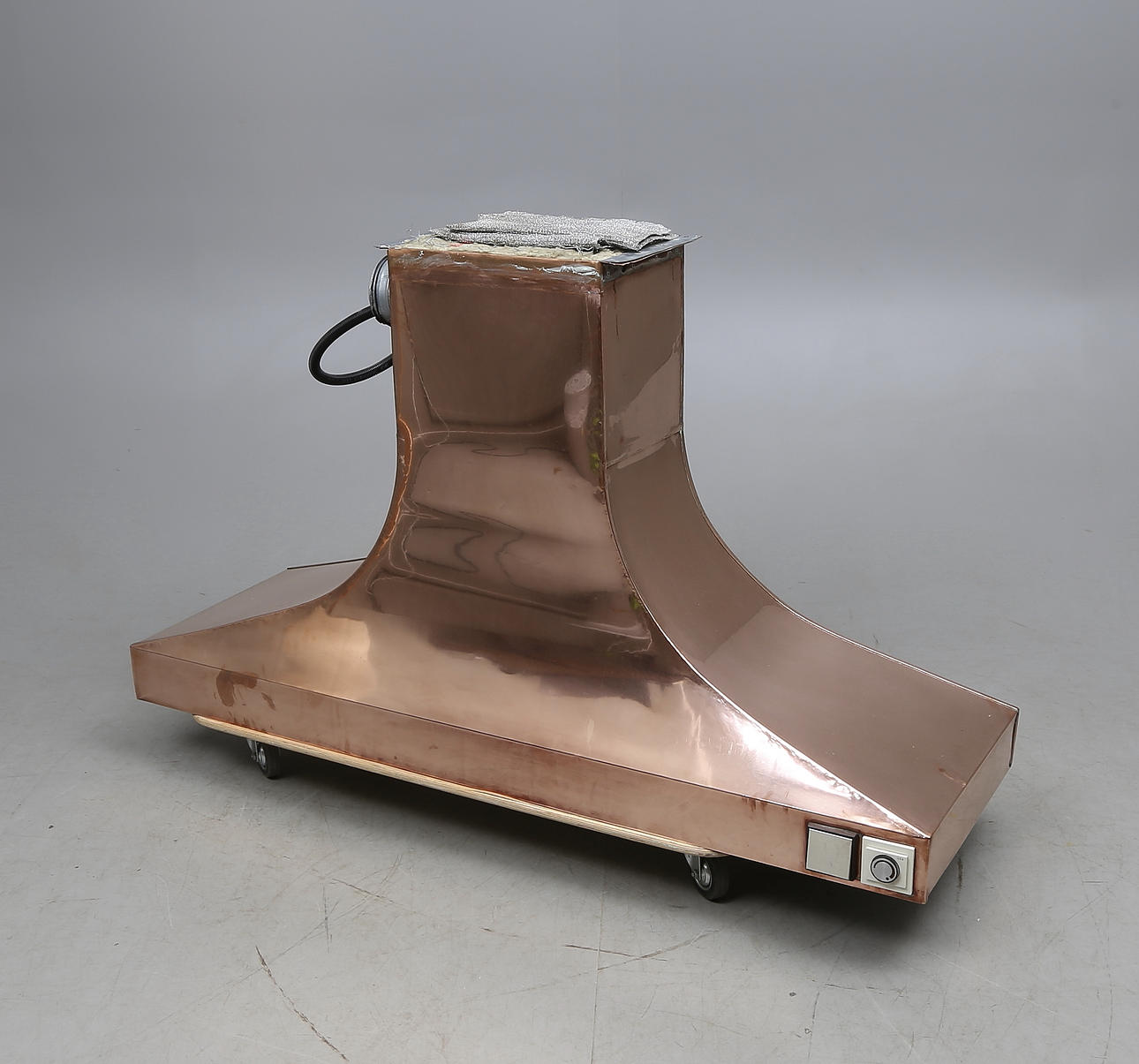 FLÄKTKÅPA, koppar, 1900/2000-tal.