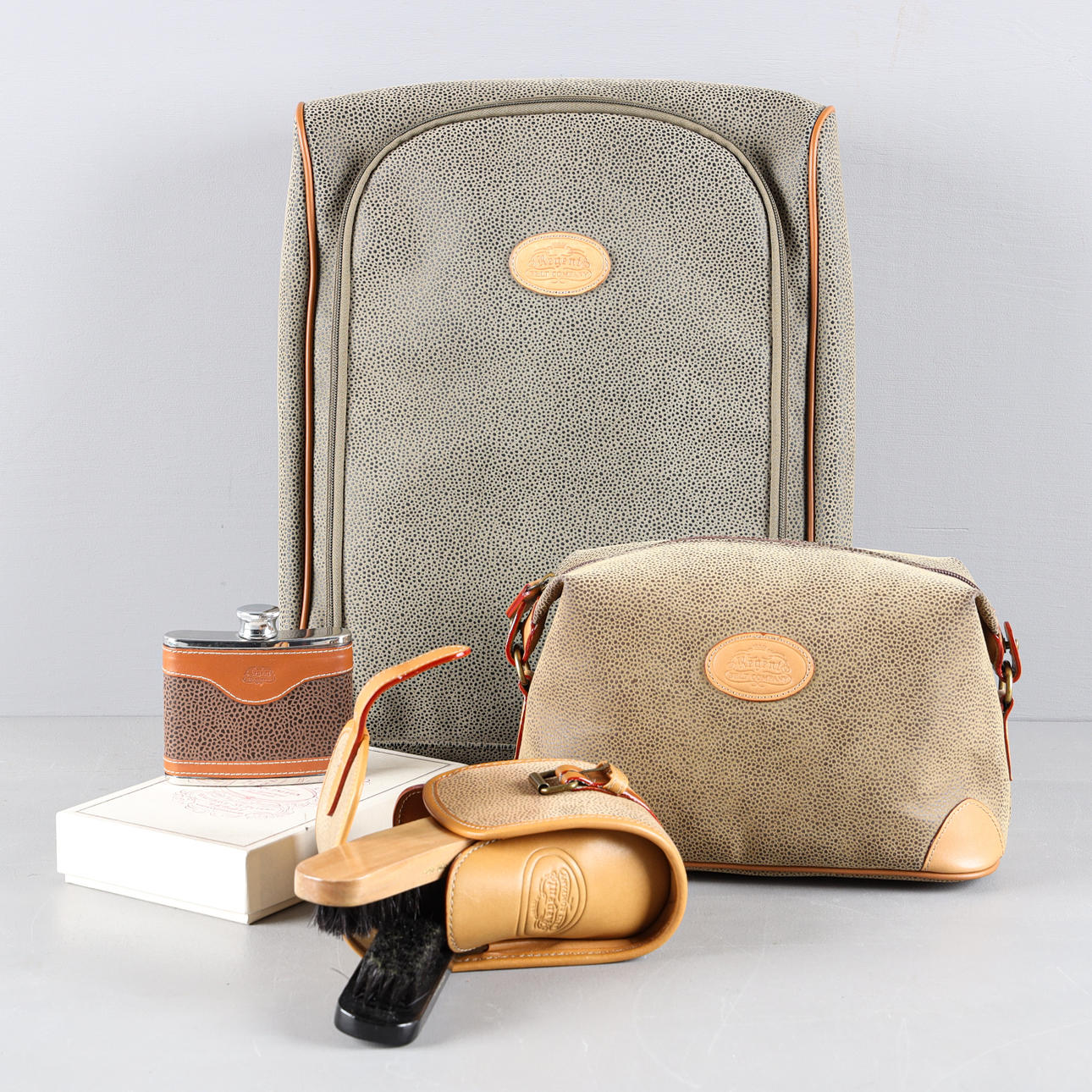 REGENT, Reiseaccessoires für Herren, 4 dlr.