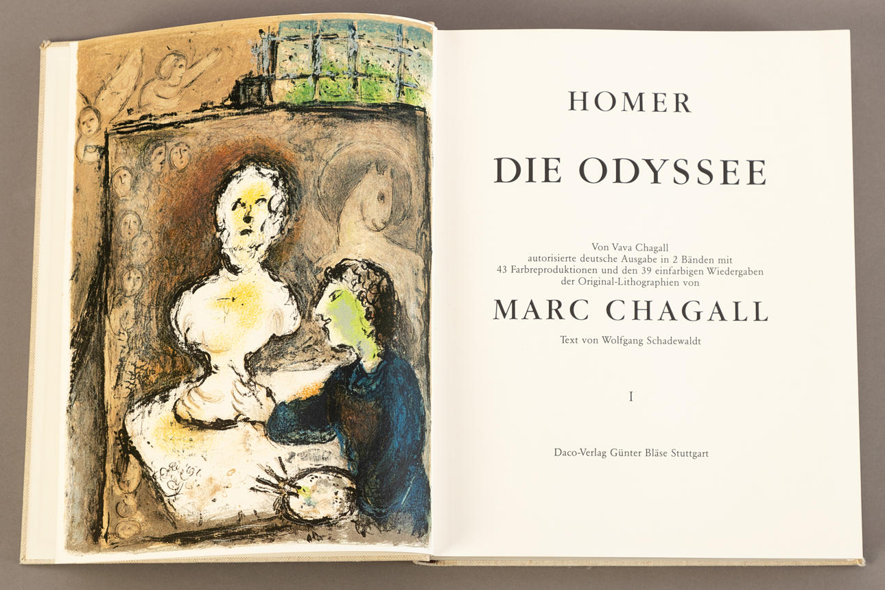 NACH MARC CHAGALL (1887-1985). Homer, The Odyssey. Art