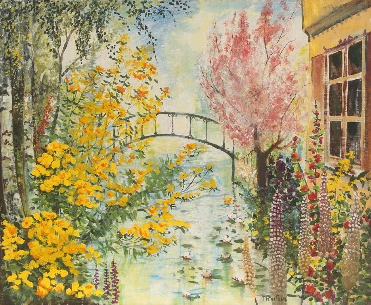 KARL GUSTAV THULIN. Oil on canvas, signed.