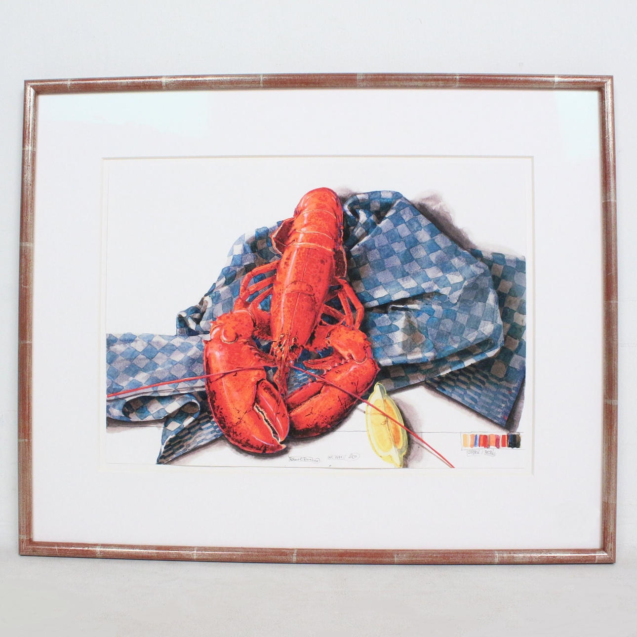 ROBERT C. RORE (bk). 'Hummerlage', 2008, facsimile, signed.