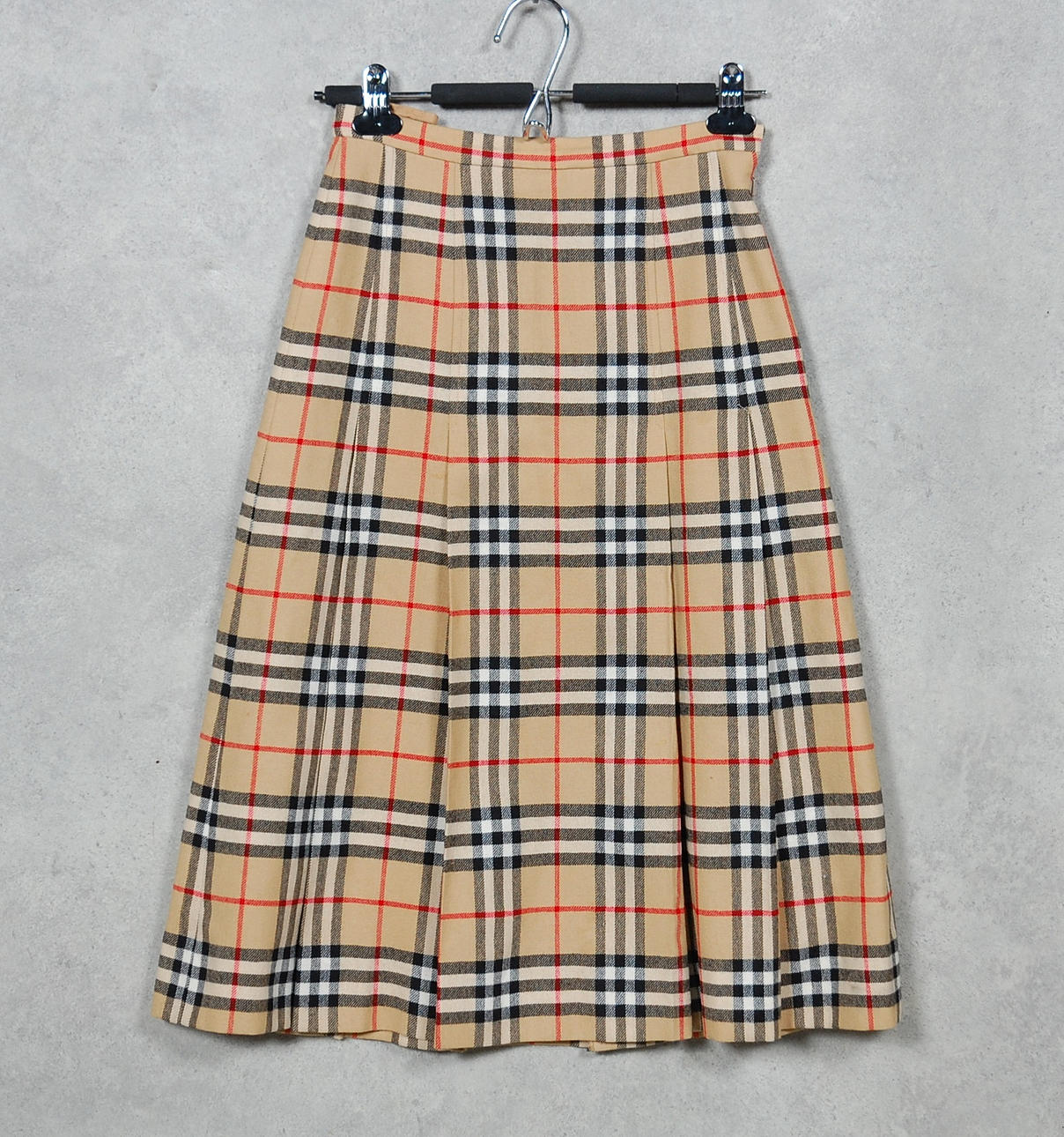 BURBERRY, kjol, ull.