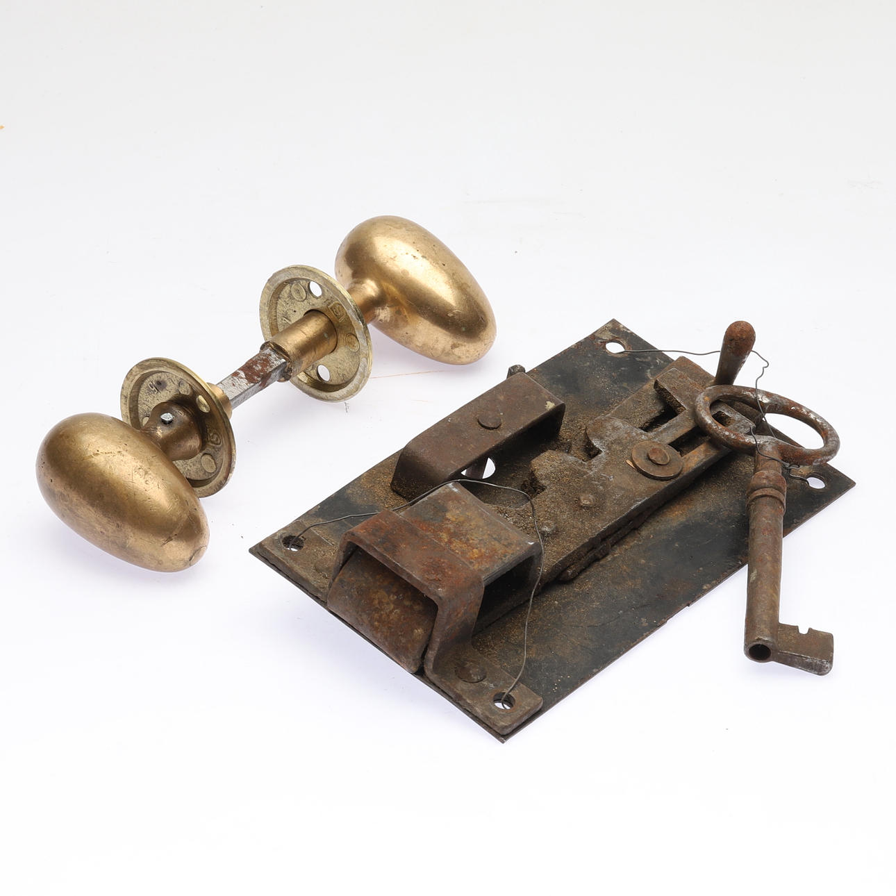 LÅS samt DÖRRTRYCKE 1800-/1900-tal.