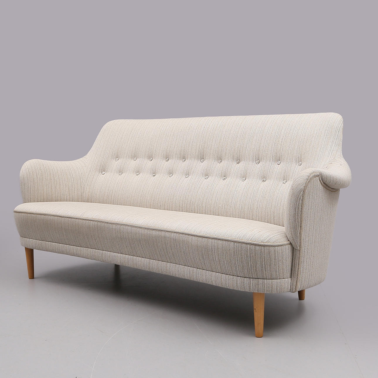 CARL MALMSTEN. SOFA "Samsas" hvid, 1900-tallet.