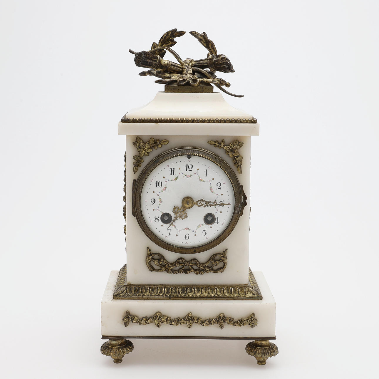 TABLE PENDULUM, EMPIRE STYLE.