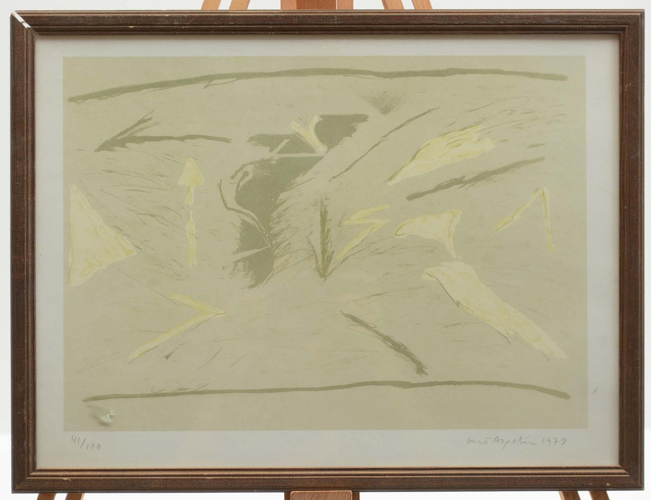 GERT ASPELIN. Abstract. Lithograph.