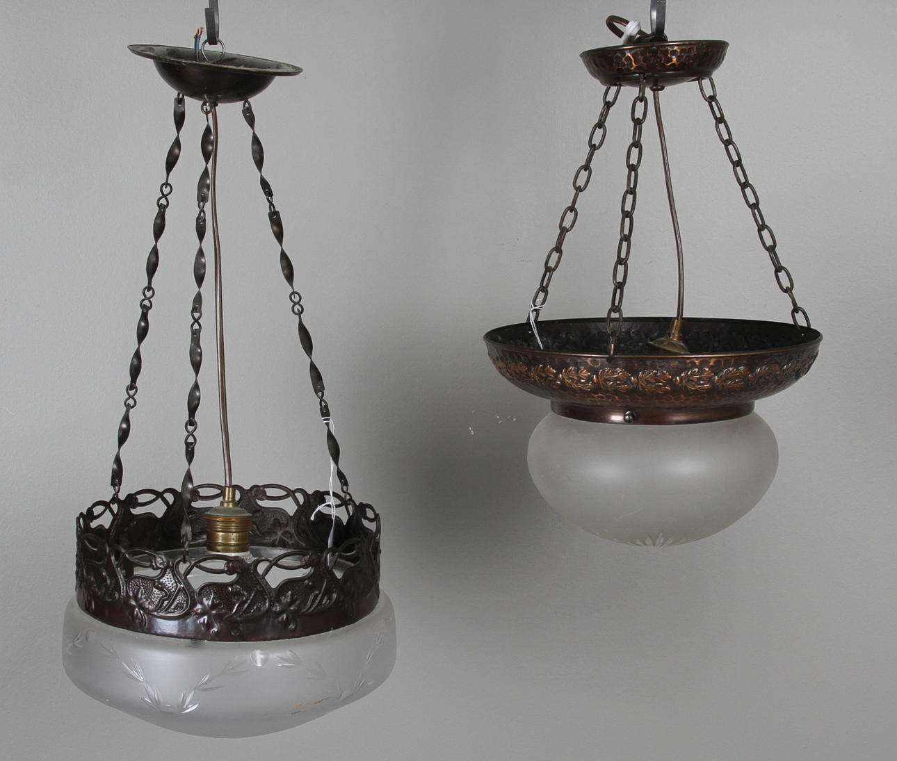 TAKLAMPOR, 2 st, jugend, 1900-talets början.