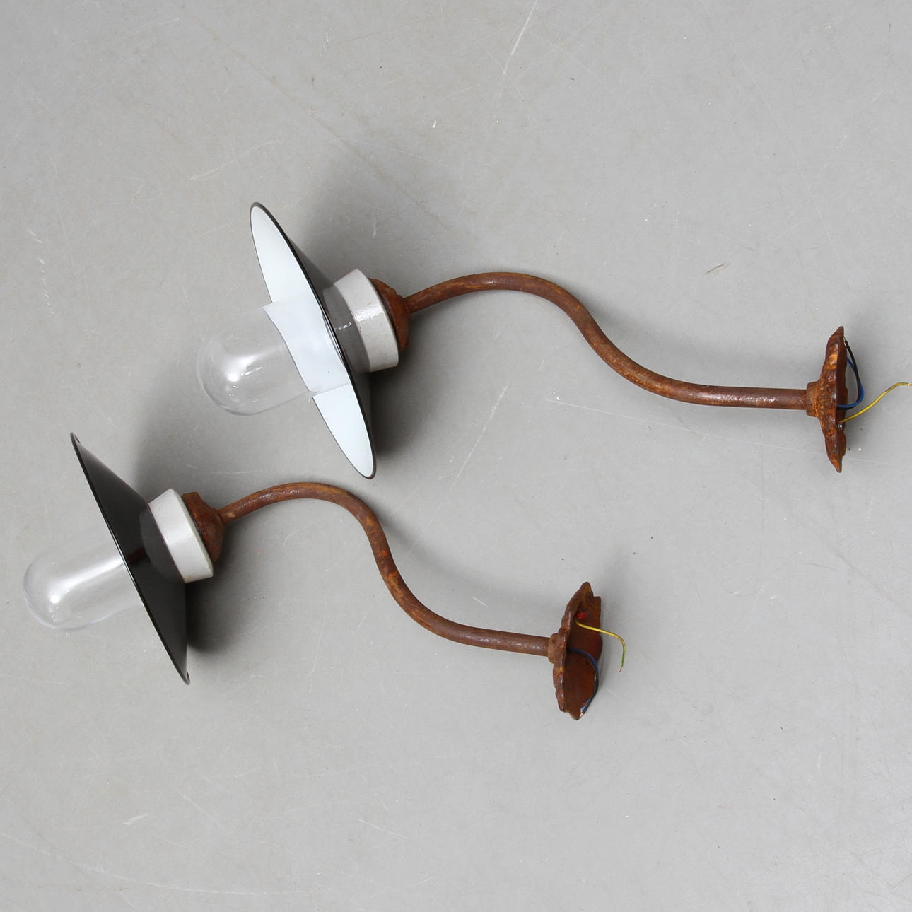 VÄGGBELYSNING, 1 par, smide, 2000-tal.