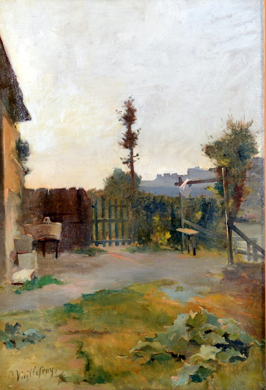 FÉLIX DOMINIQUE DE VUILLEFROY. Olja på duk.