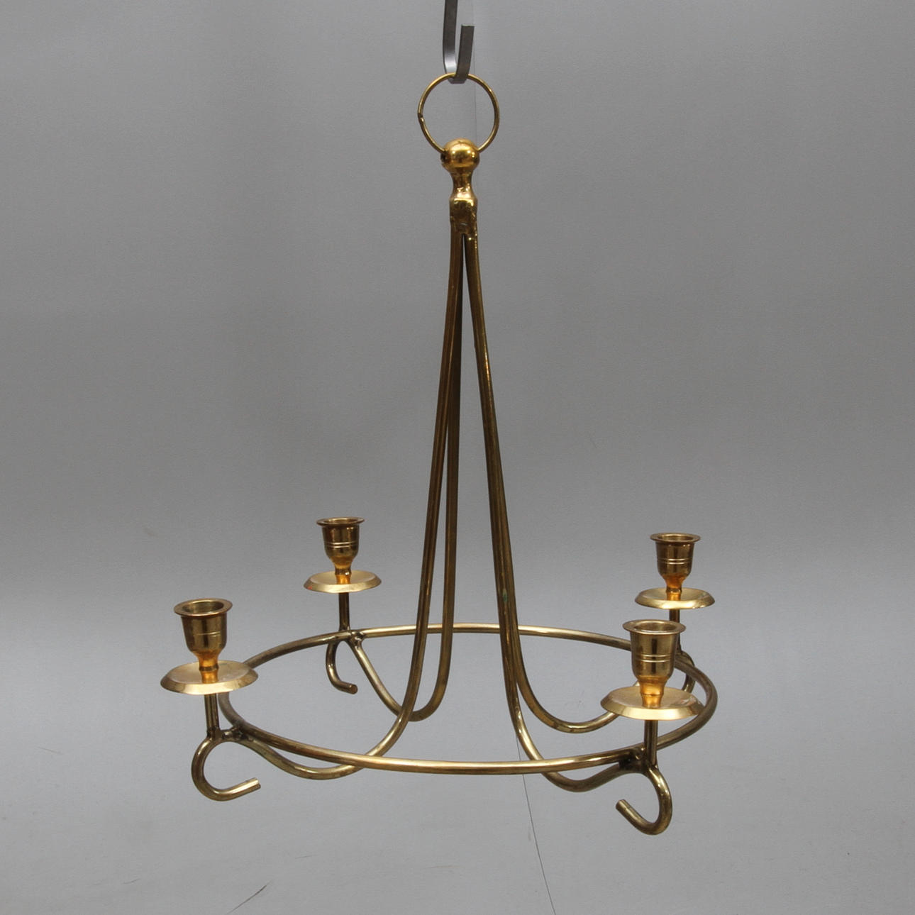 LJUSKRONA, mässing, 1900-tal.