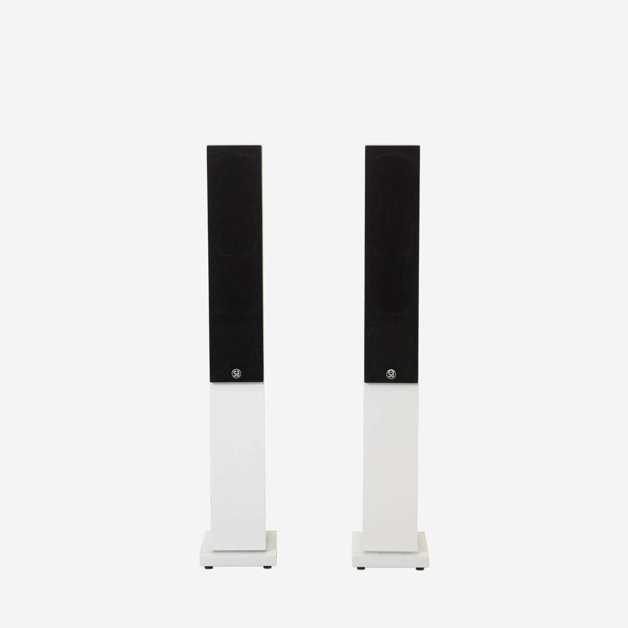 HÖGTALARE, System Audio Saxo 30, vit högblank finish.