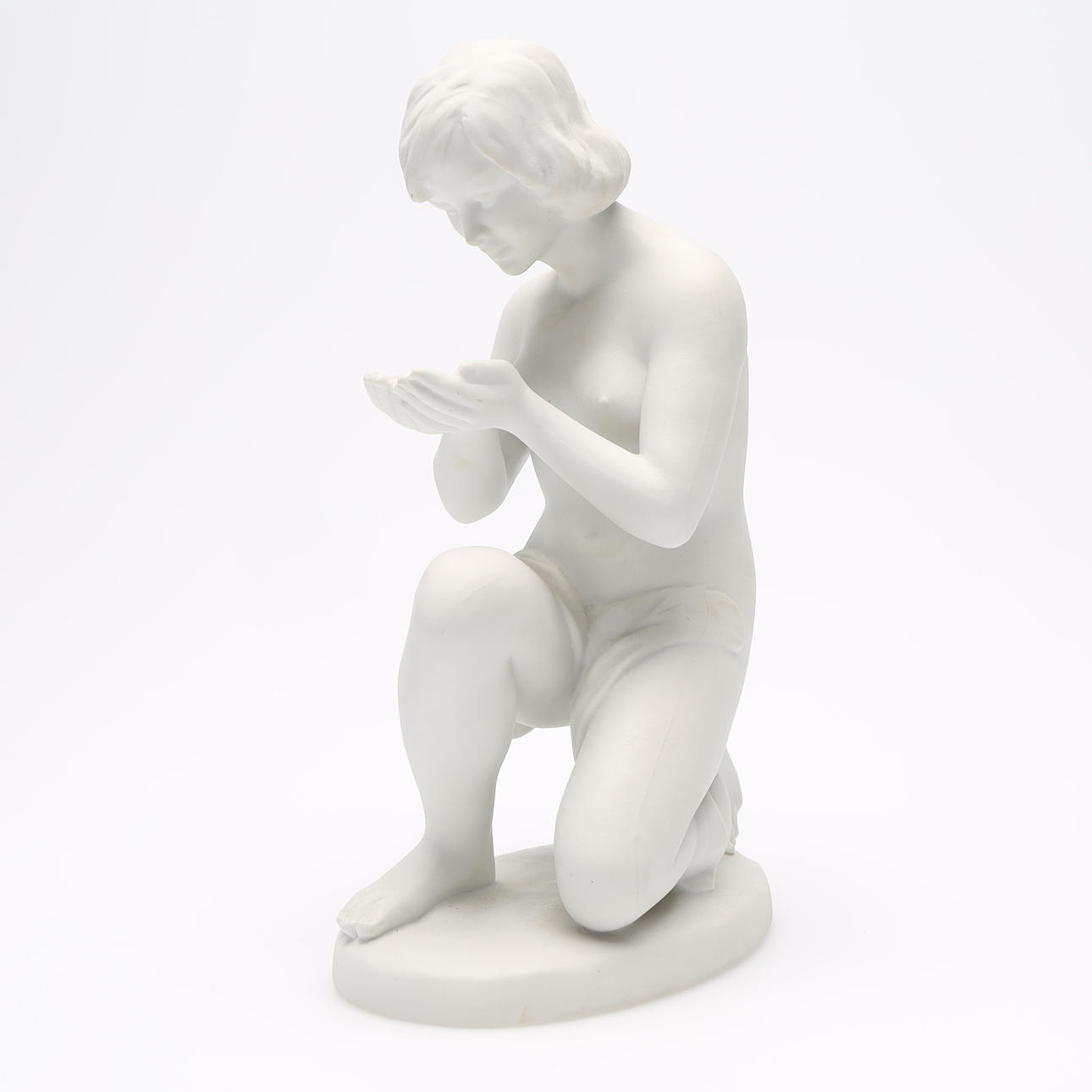 SCULPTURE, bisque porcelain, Wallendorf 1764.