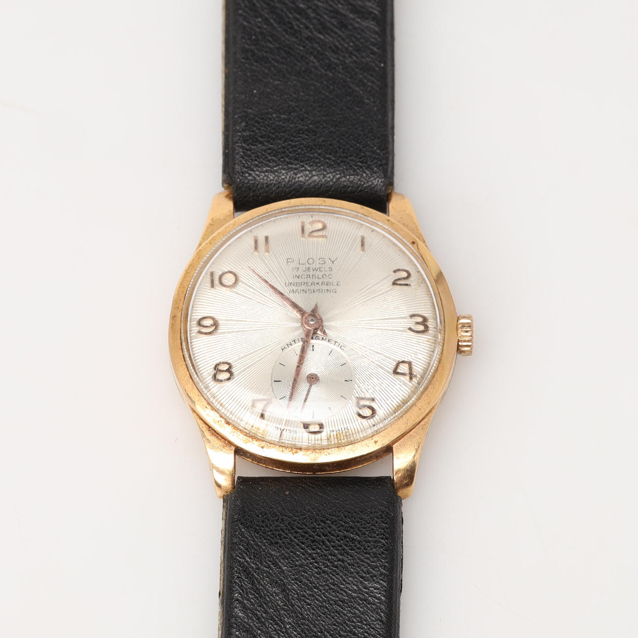 WRIST WATCH, PLOSY, 18 K gold.