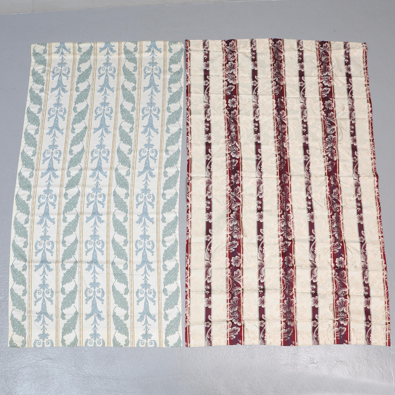 GARDINLÄNGDER, 8 st, 1900-tal.