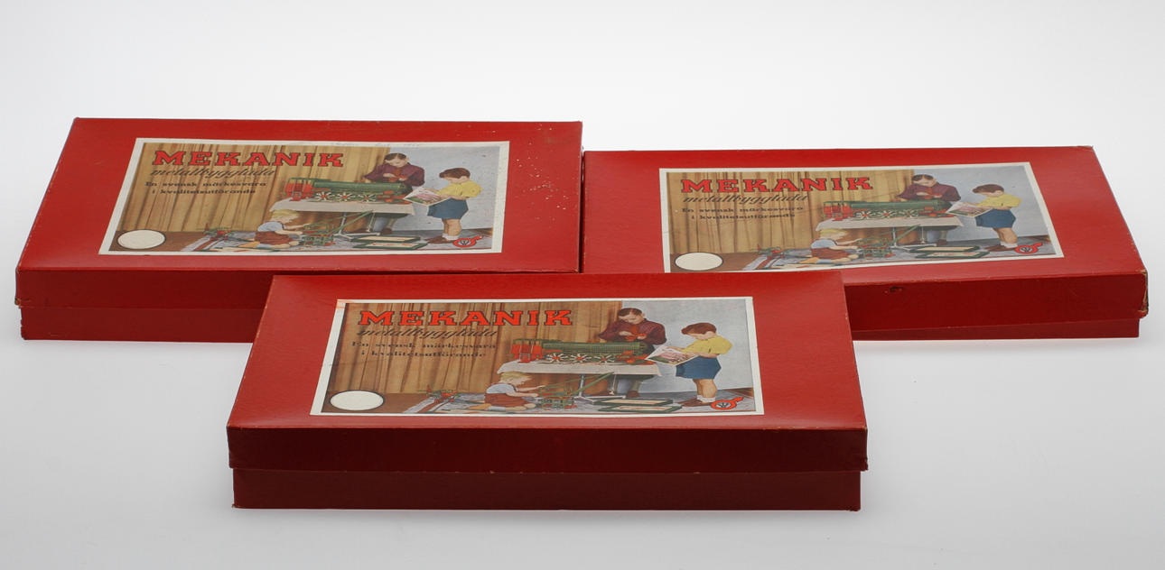 MEKANIK, bygglåda, 3 satser, 1950-tal.