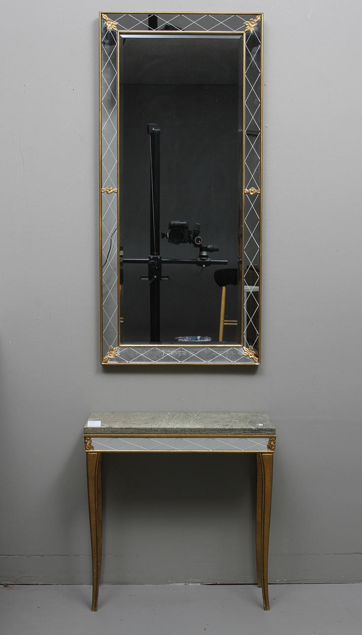 SPEGEL med BORD, 1900-tal.