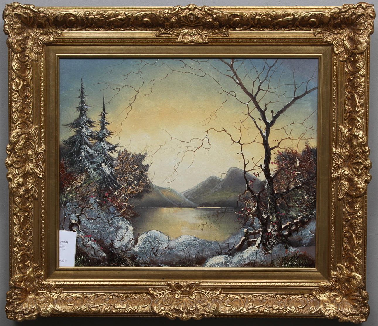 ANTON BRUINSMA. Olja på duk, signerad.