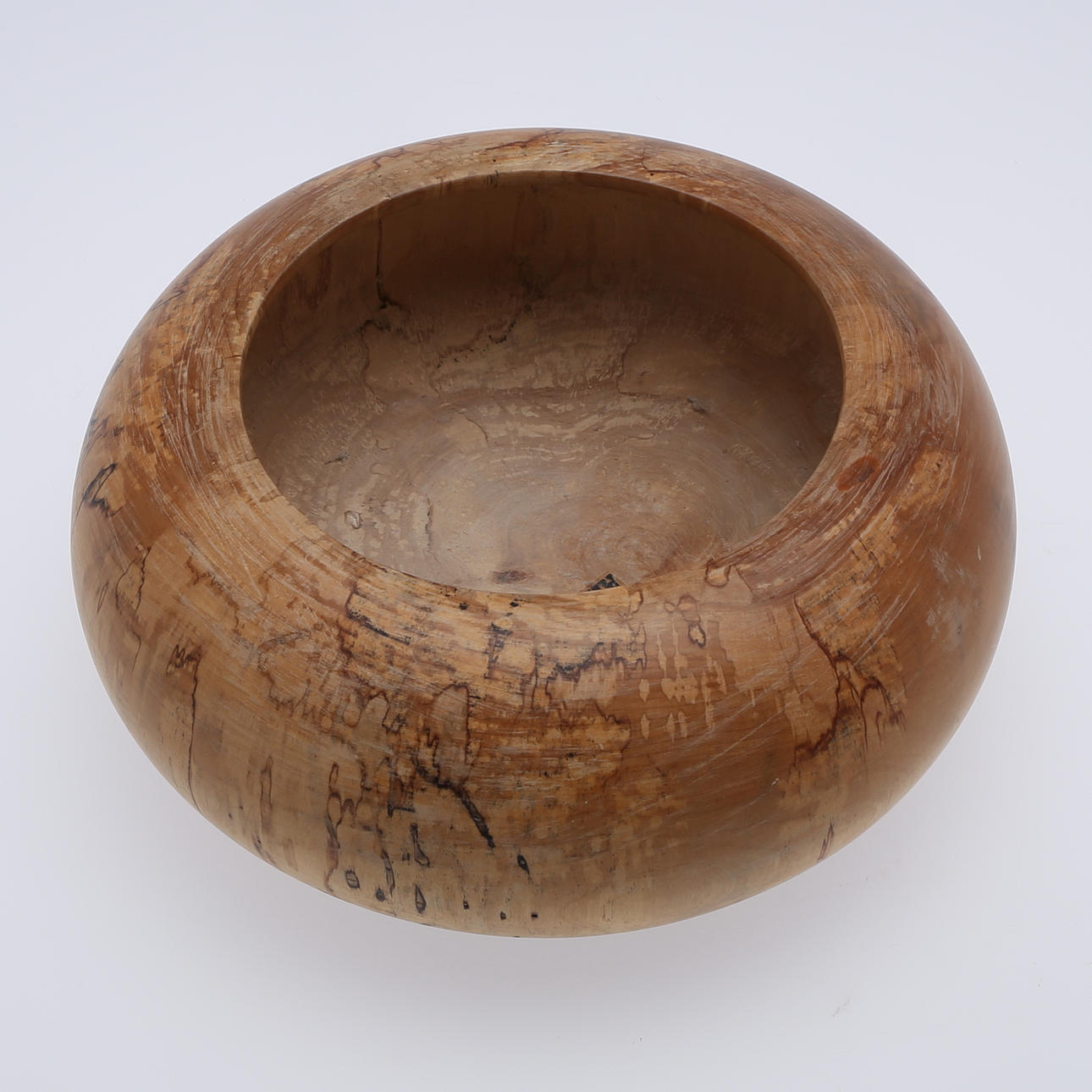 SKÅL, trä, signerad Bernard-82.