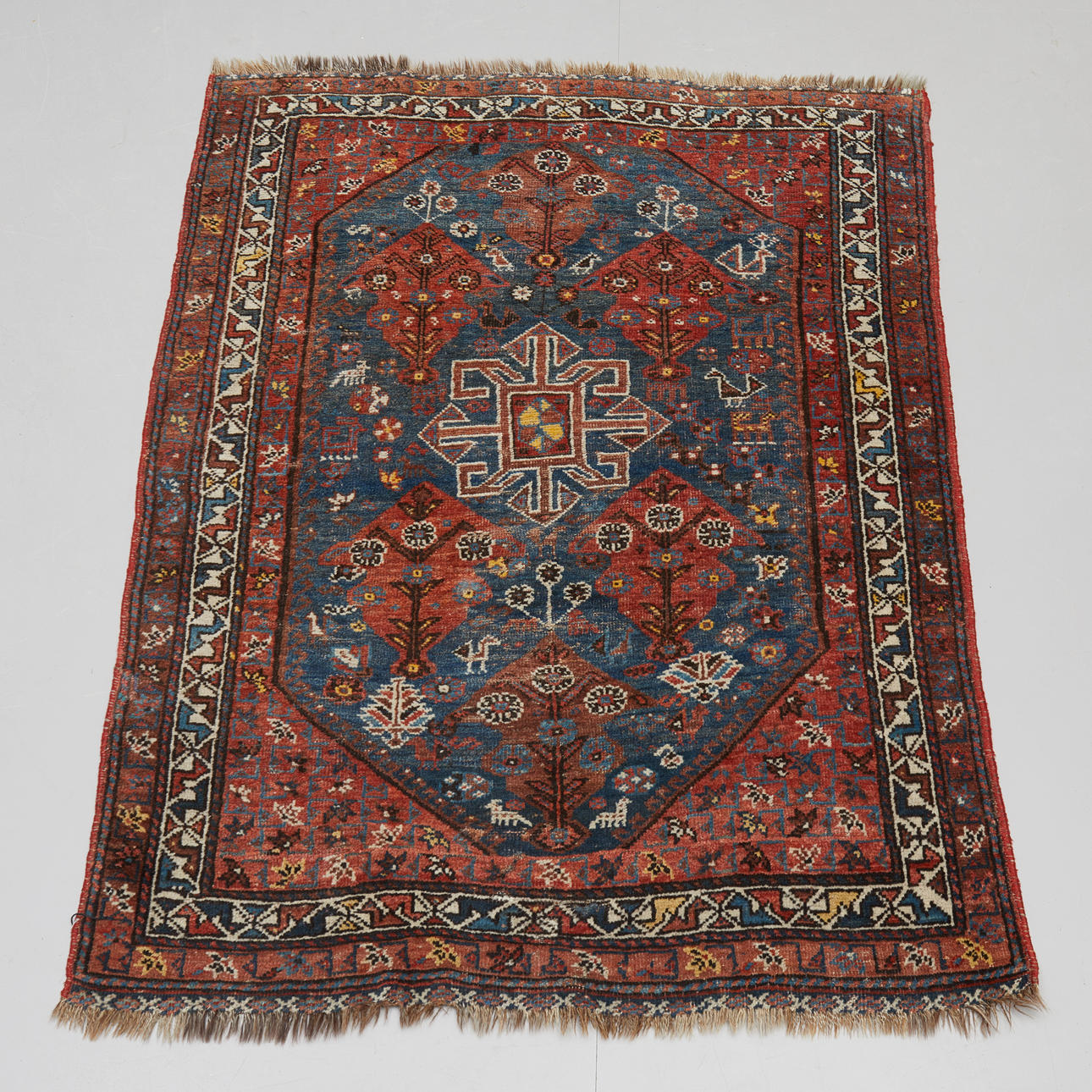 ORIENTAL CARPET, Caucasian, semi-antique.