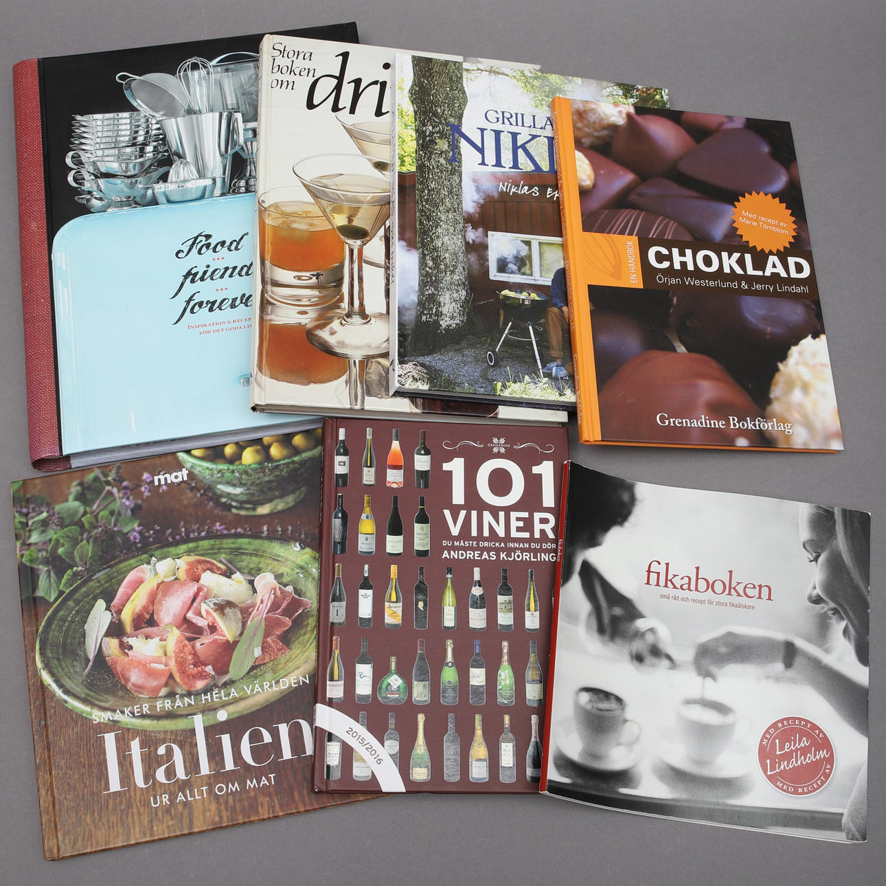 KOKBÖCKER, 7 st, hårda & mjuka omslag.