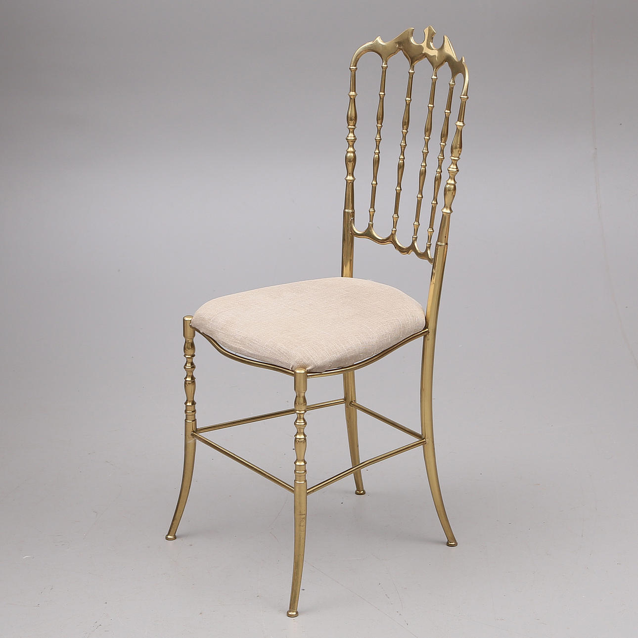 STOL, metall, 1900-tal. Möbler - Fåtöljer & Stolar - Auctionet