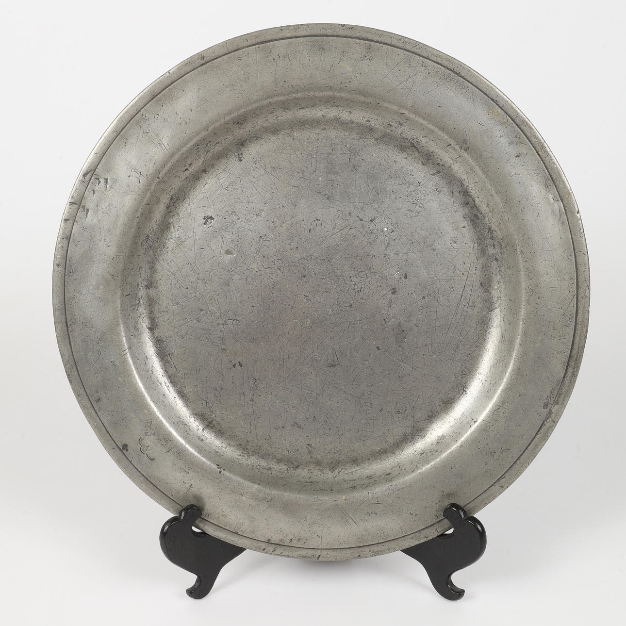 BARREL, pewter, 19th century.