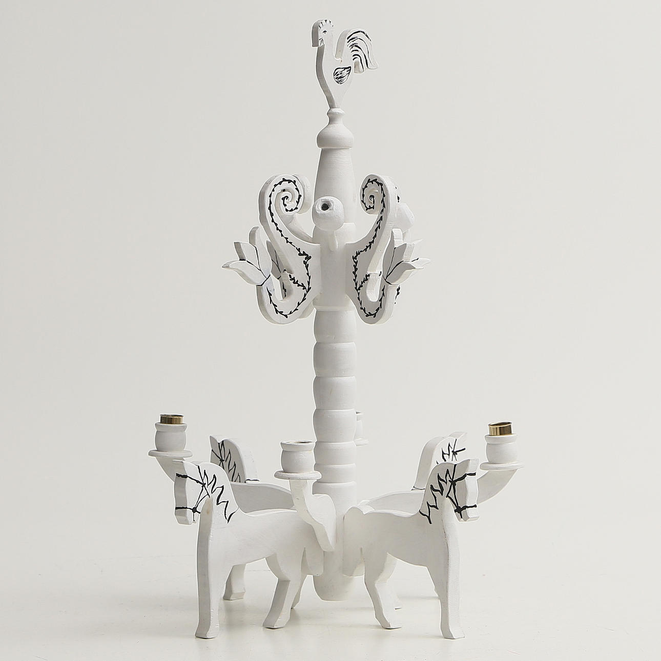 JOULUKYNTTILA, puinen, moderni.