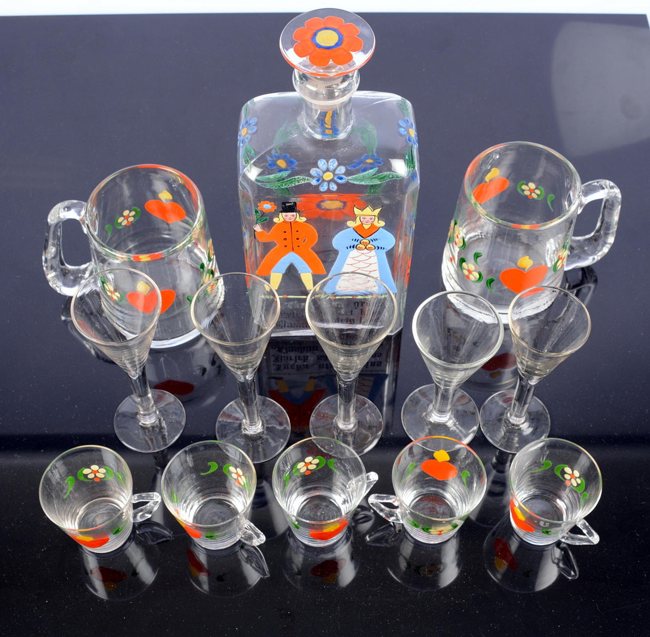 PARTI GLAS, 18-1900-tal.