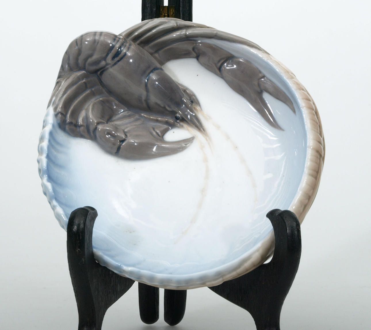 FAT, porslin, dekor av kräfta, Kunglig Dansk.