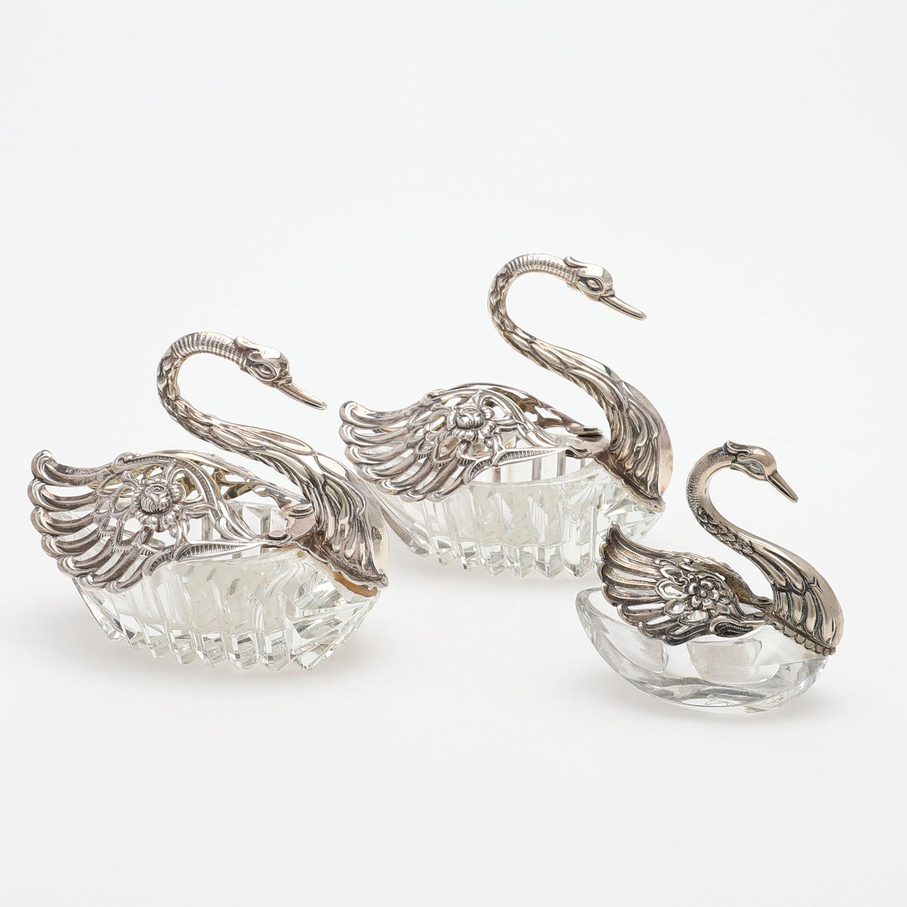 SMØR- OG SALTKAGER, TRE STK.