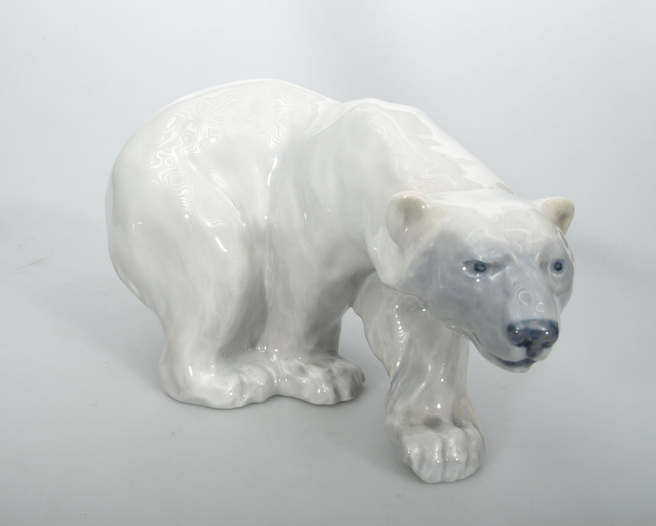 FIGURIN, porslin, Isbjörn, Kunglig Dansk.