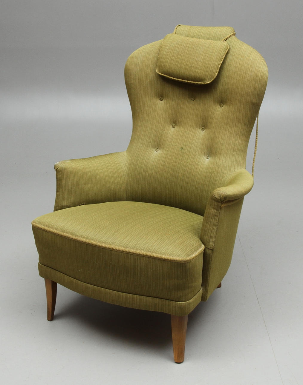 FÅTÖLJ, "Farmor" design Carl Malmsten.