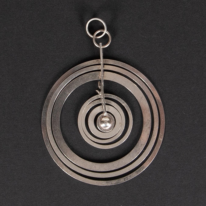 TAPIO WIRKKALA. Riipus "Silvermoon", 925S, 1972.