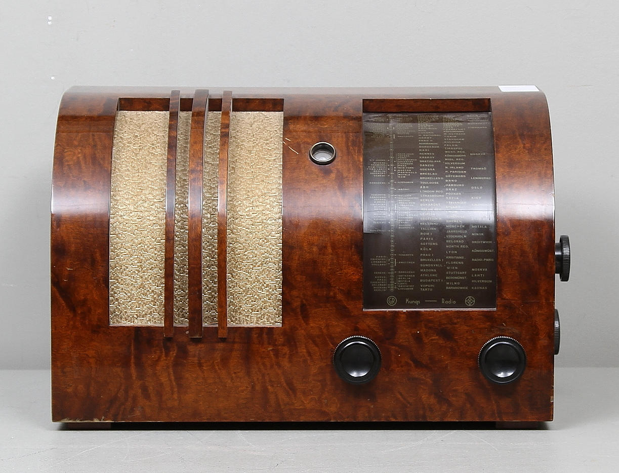 RADIO, Kungsradio, 1920/30-tal.