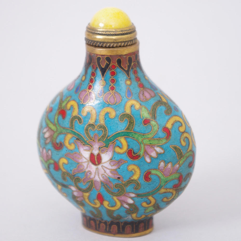 SNUSFLASKA, cloisonne.