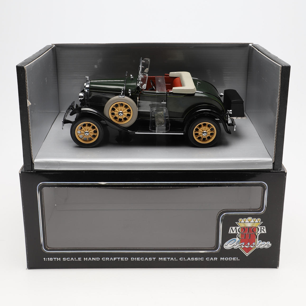MODELO DE COCHE, diecast, 1931 Ford modelo A, Motor City Classics.