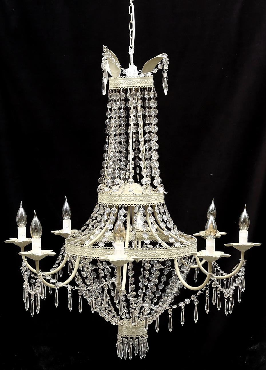 LJUSKRONA, 2000-tal, total höjd ca. 125 cm.